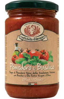 Sugo Pom Basilico Rust.270g