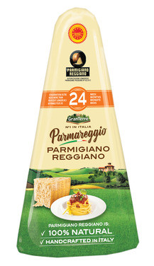 Parmigiano Reggiano Trekant 24mnd 200g Granterre