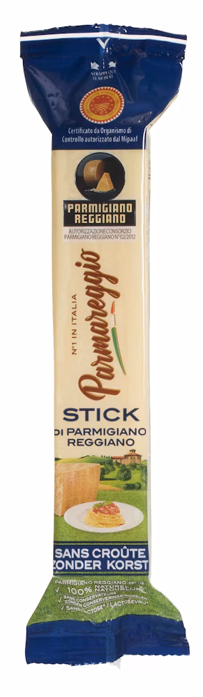 Parmigiano Reggiano Parmesan Stick 15 mnd DOP, 125 g