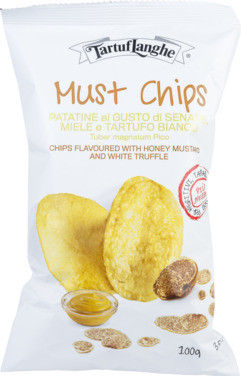 Must Chips 100g med Sennep Hvit Trøffel og Honning