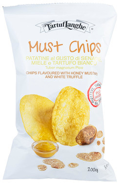 Must Chips 100g med Sennep Hvit Trøffel og Honning