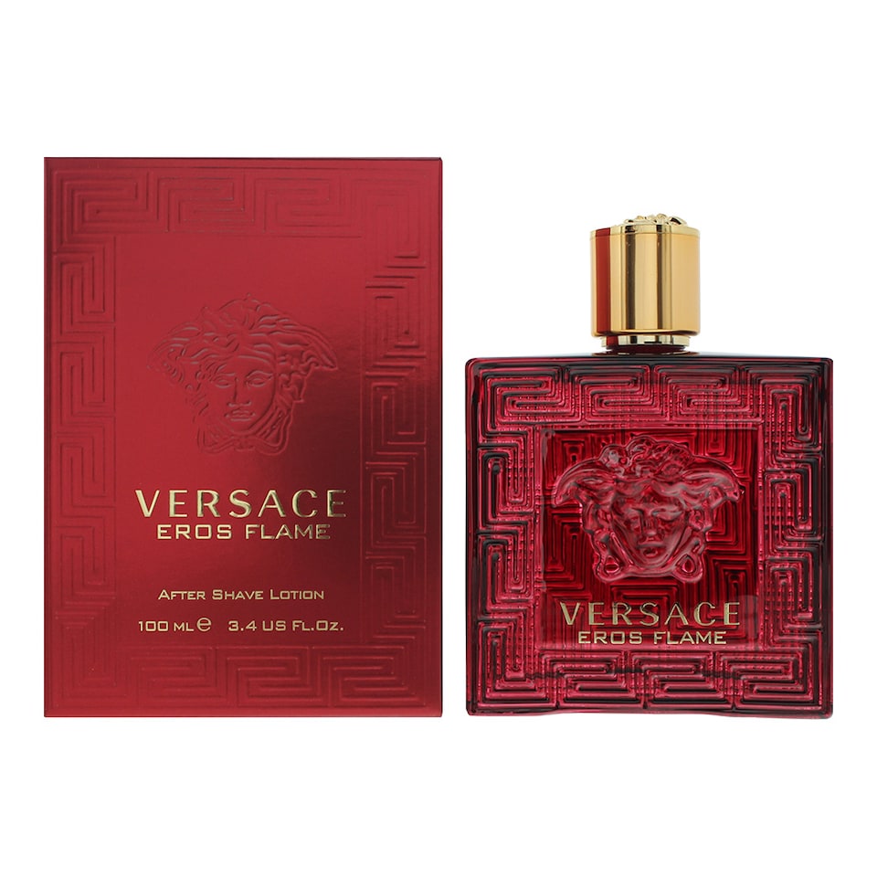 Versace Eros Flame Aftershave Lotion 100ml for Him