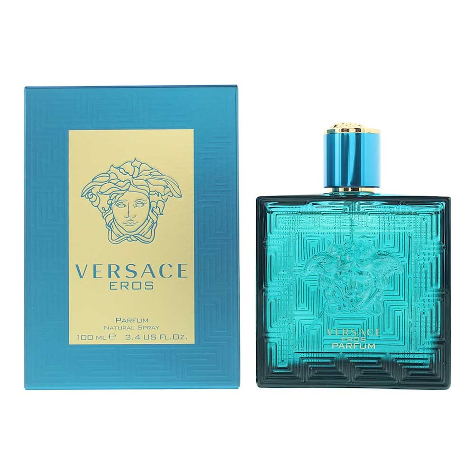 Versace Eros Parfum 100ml Spray for Him | Blue | 0400-Azul | 100 ml