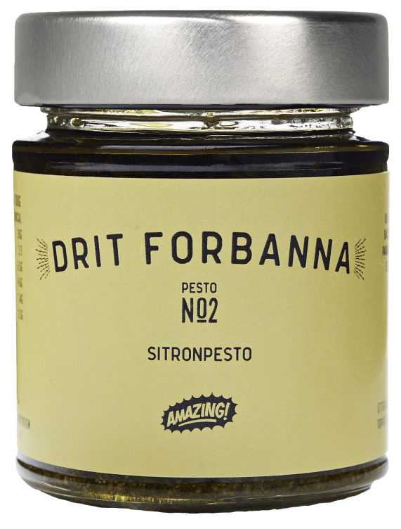 Pesto No2 Sitron 135g Drit Forbanna