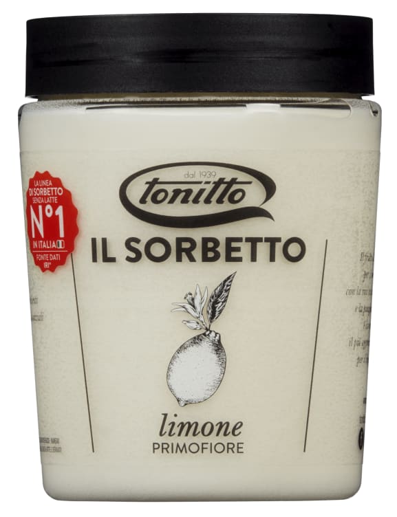 Sorbetto Limone 0,5l Tonitto