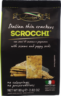 Scrocchi sesame and poppy seeds
