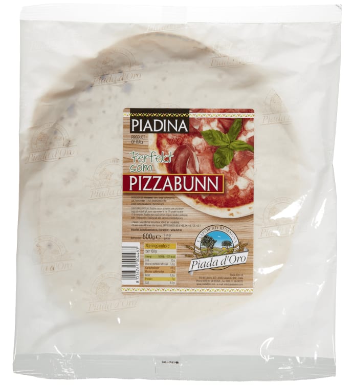 Piadina Classica 600g Piada D'Oro