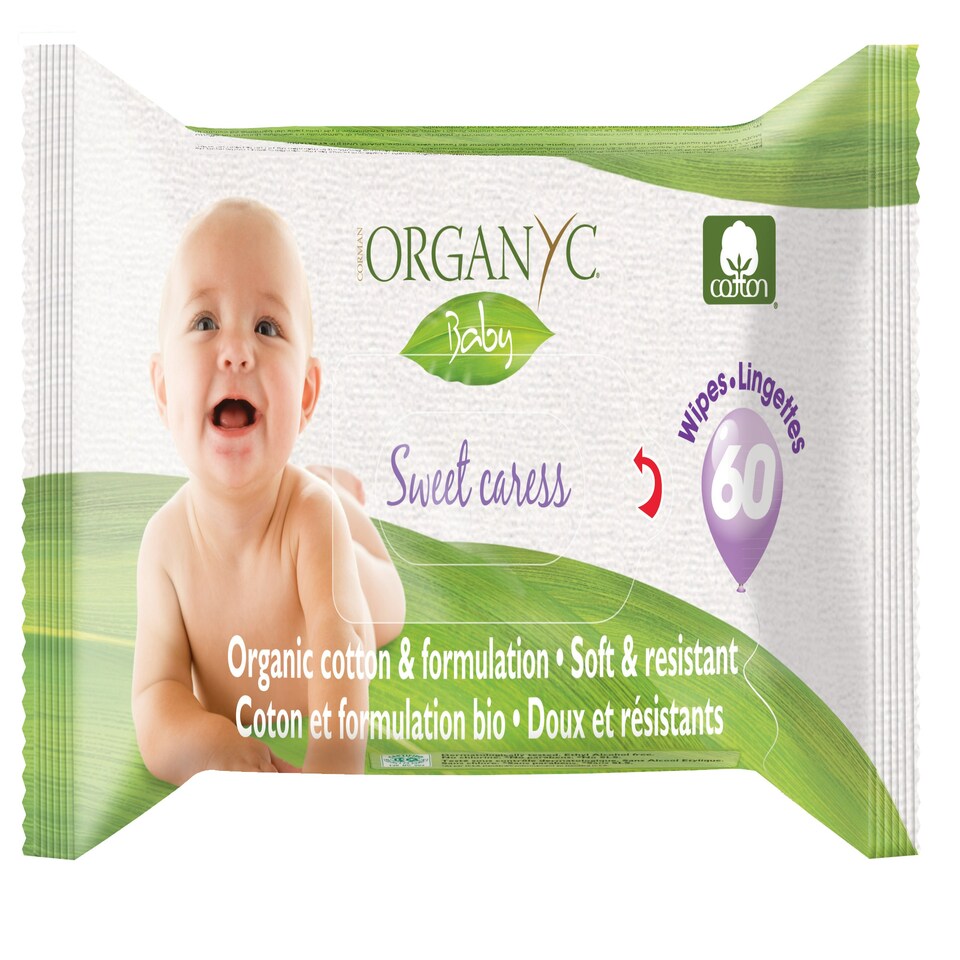 Organyc - Baby Sweet Caress Wipes