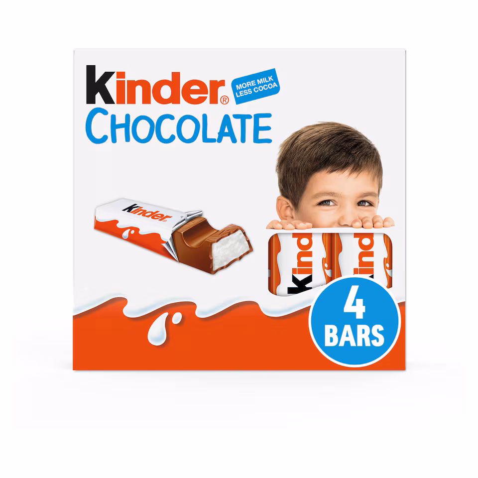 Kinder Chocolate 4 Pack 50G