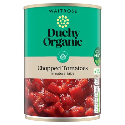 Duchy Organic Chopped Tomatoes in Juice