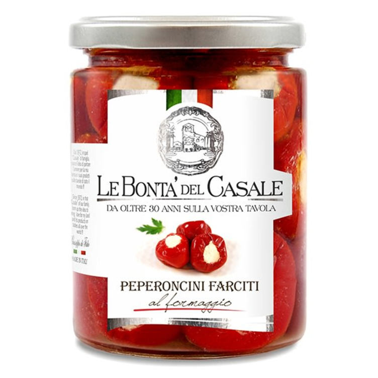 Ostefylte Chili i Olje 280g Dispac