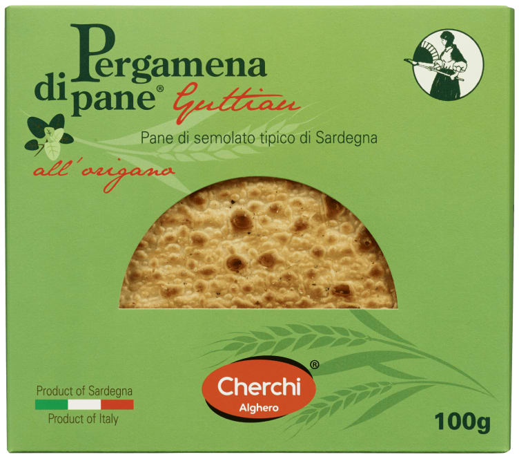 Flatbrød m/Oregano 100g Cherchi