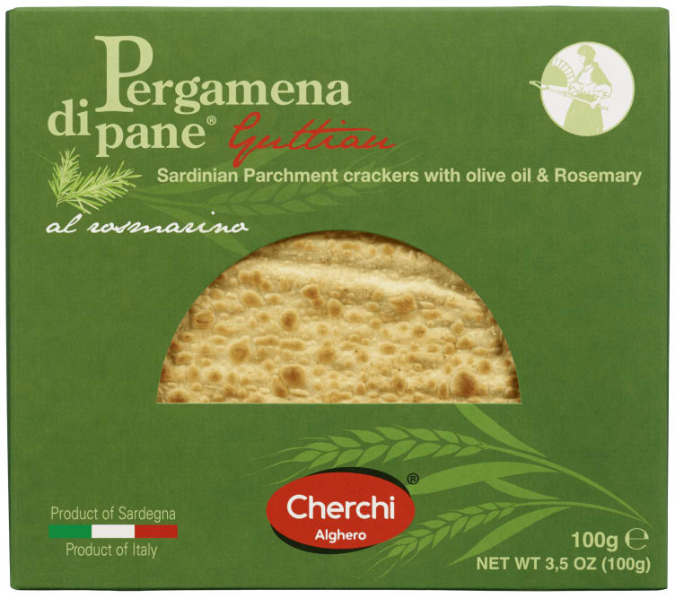 Flatbrød m/Rosmarin 100g Cherchi