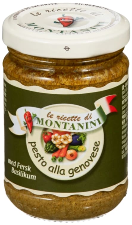 Pestosaus Grønn 140g Montanini