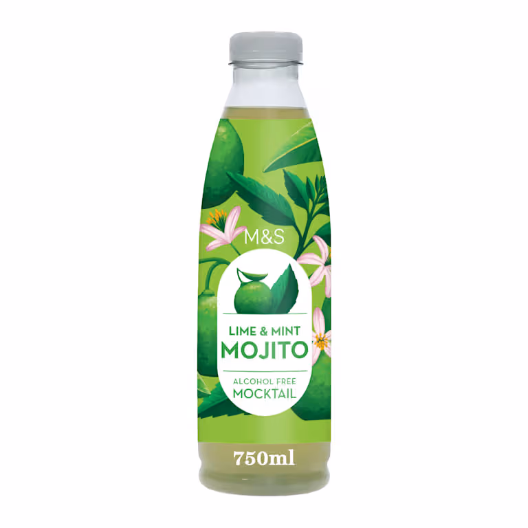 M&S Lime and Mint Mojito Alcohol Free Mocktail