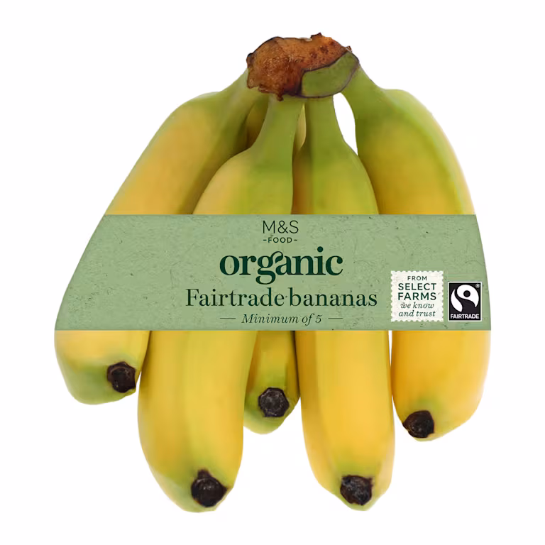M&S Organic Fairtrade Bananas