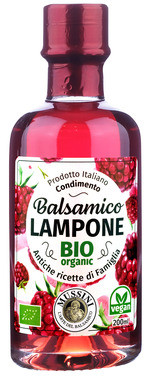 Økologisk Balsamico Dressing med Bringebær 200ml Mussini