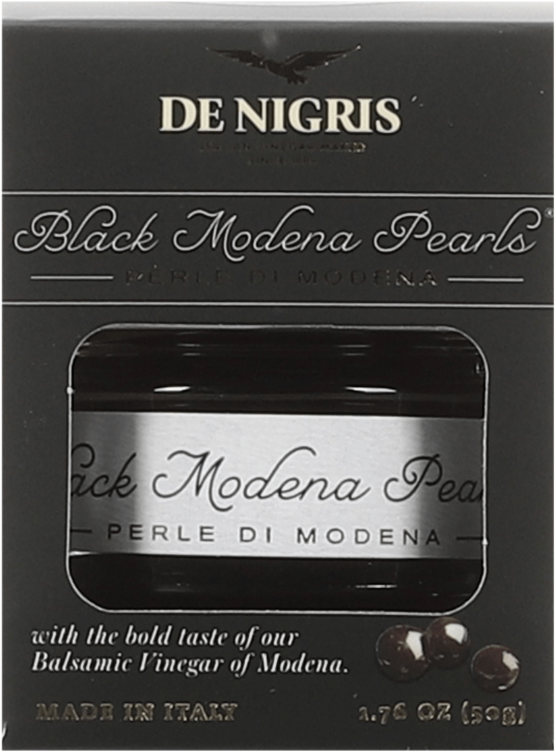 Eddik Black Pearls 50gram De Nigris