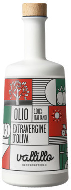 Olivenolje, Extra Virgin Vallillo Serracariola 500ml Vallilla Cerracapriola