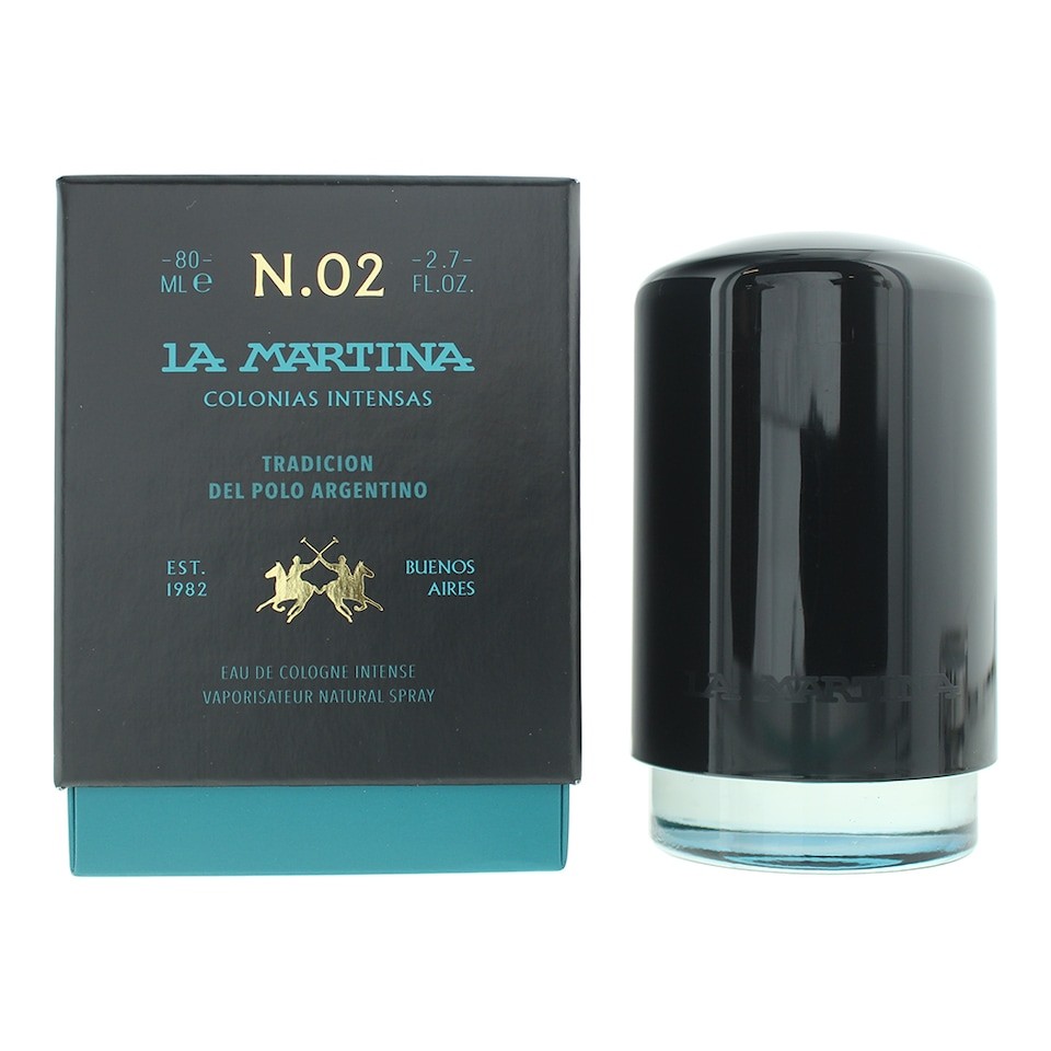 La Martina Blue Gardenia Intense Eau de Cologne 80ml Spray Unisex