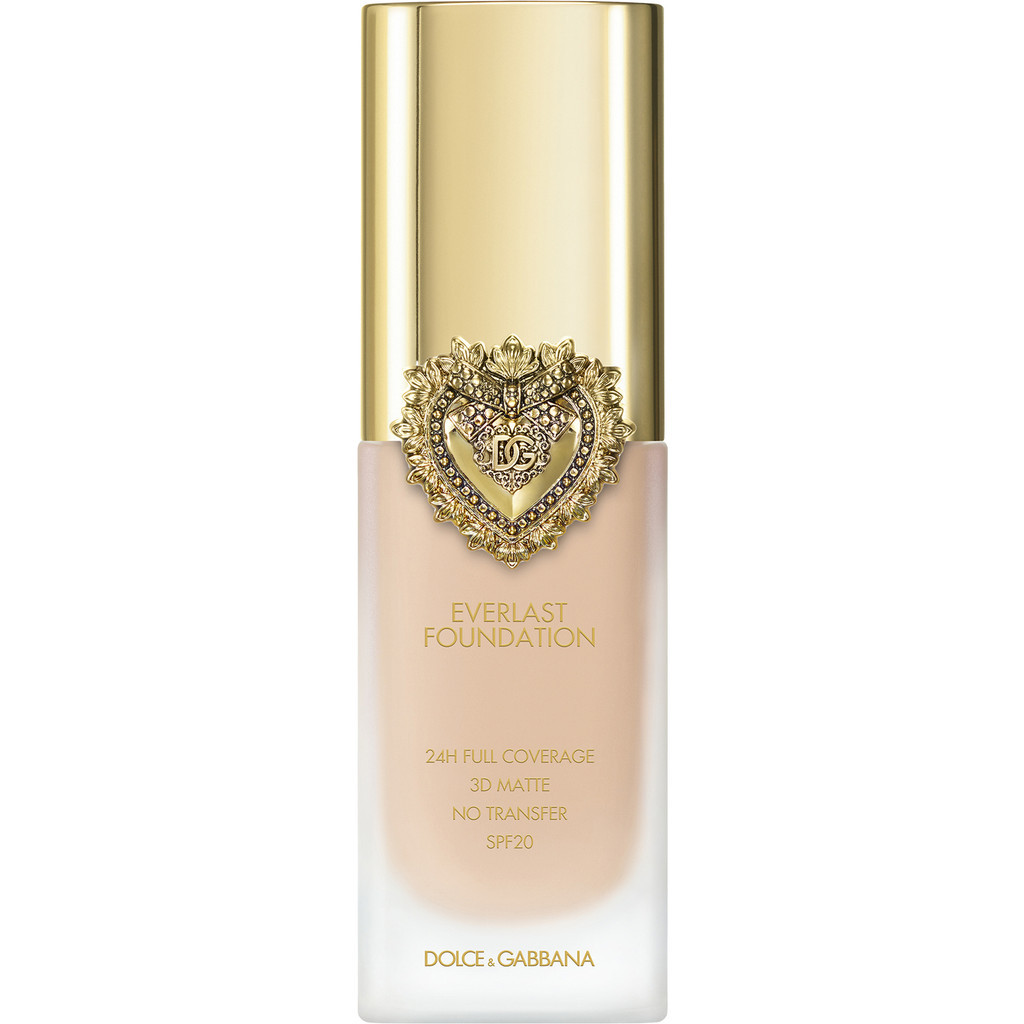 Dolce & Gabbana Everlast Foundation 24H Full Coverage 3D Matte No Transfer SPF20 7N Light