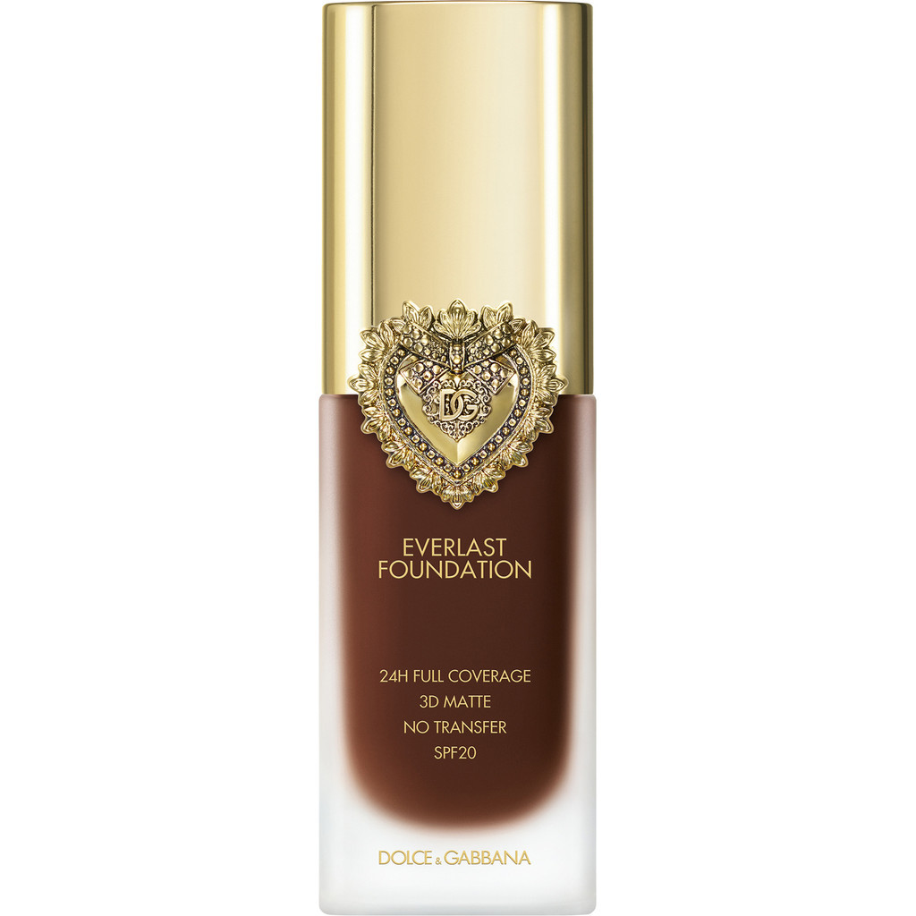 Dolce & Gabbana Everlast Foundation 24H Full Coverage 3D Matte No Transfer SPF20 39N Deep