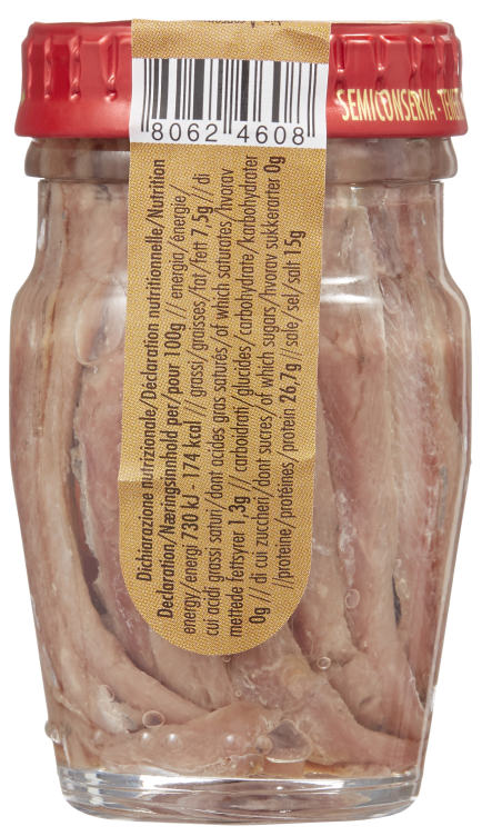 Ansjosfilet Italiensk 80g Caracucina