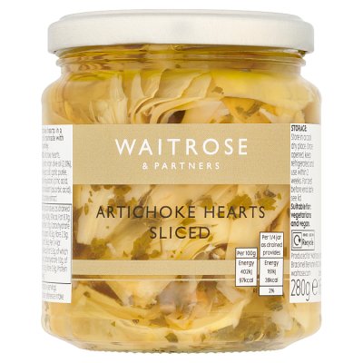 Waitrose Sliced Artichoke Hearts