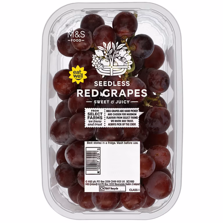 M&S Seedless Red Grapes