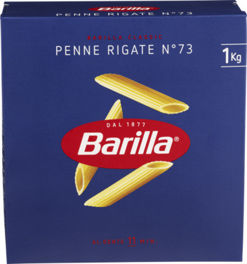 Barilla Pasta Penne Rigate 1kg