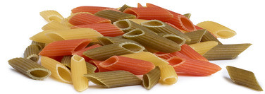 Barilla Pasta Mezze Penne Tricolore 5kg