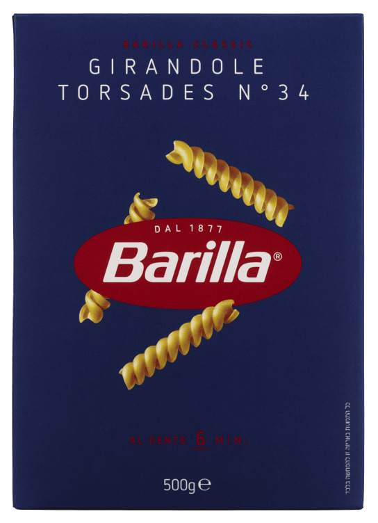 Pasta Girandole 500g Barilla