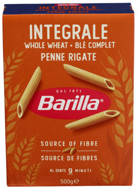 Barilla Pasta Penne Rigate Fullkorn 14x500g