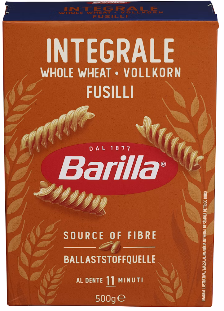 Pasta Fusilli Fullkorn, 500 g