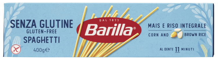 Spaghetti Gl.Fri 400g Barilla