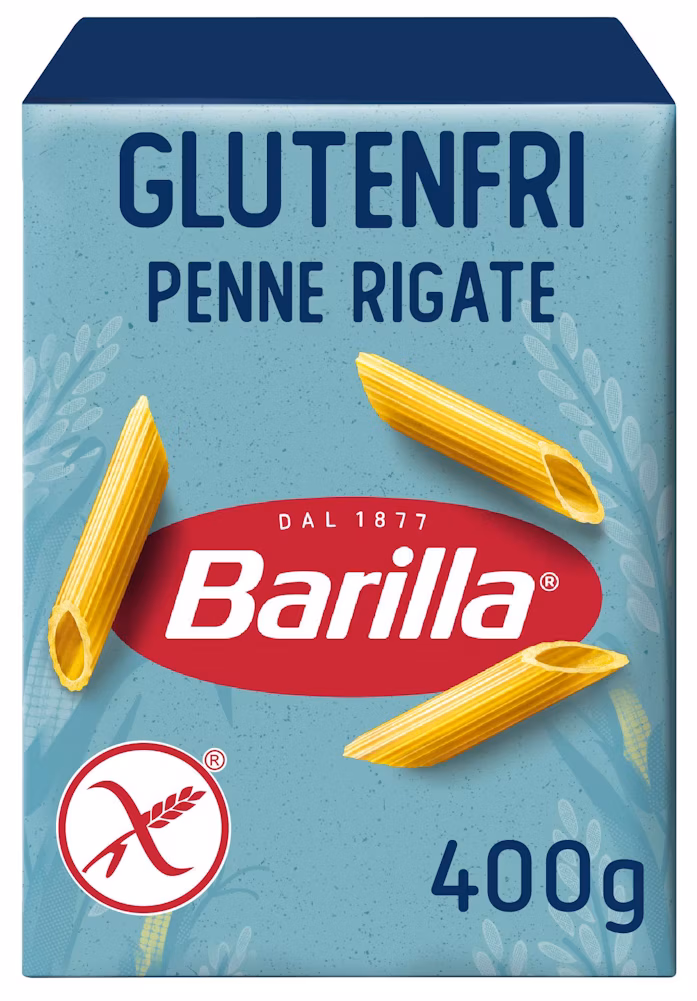 Pasta Penne Rigate Glutenfri 400 g