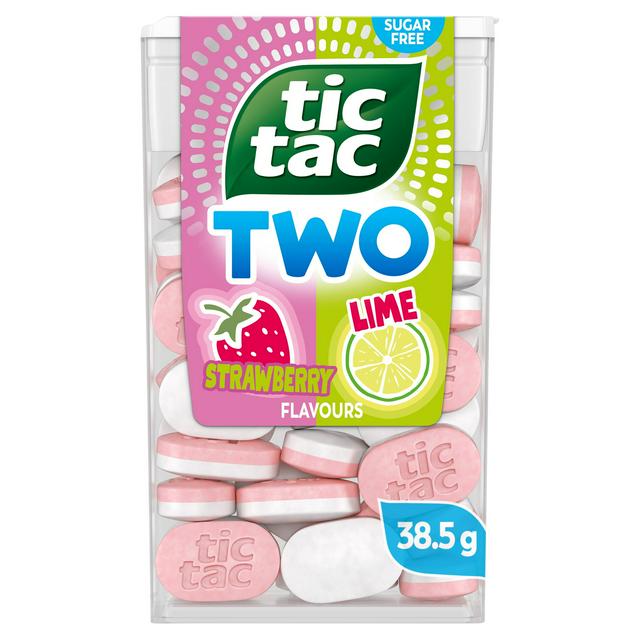 Tic Tac Two Lime Strawberry Flavours 38.5g
