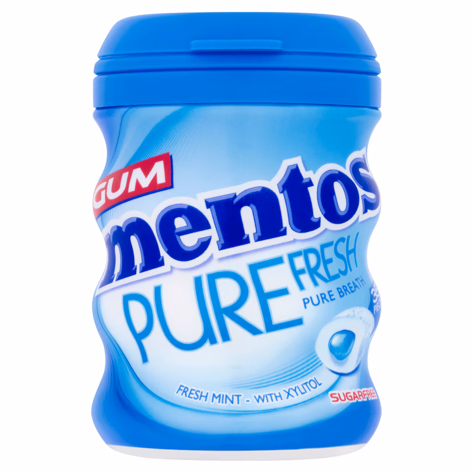 Mentos Pure Fresh Gum - Fresh Mint 70g