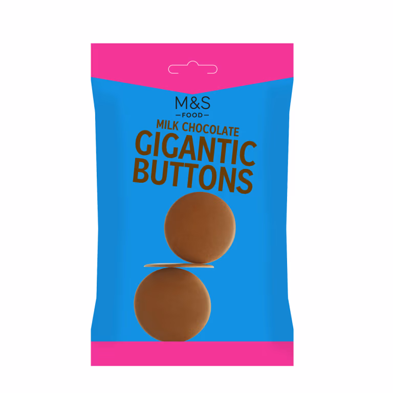 M&S Milk Chocolate Gigantic Buttons