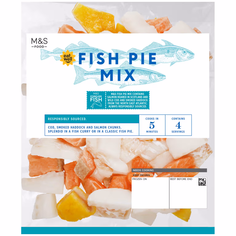 M&S Fish Pie Mix