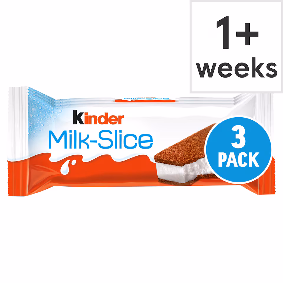 Kinder Milk Slice Milk And Honey 3 X 28G