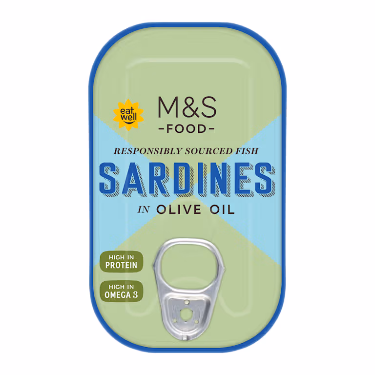 M&S Sardines in Olive Oil