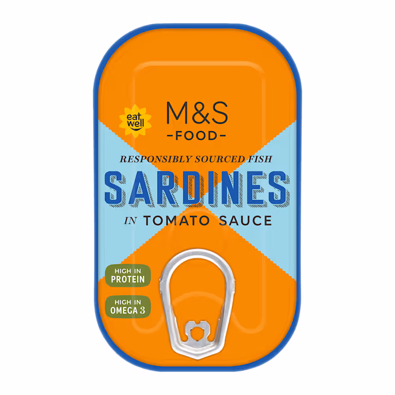 M&S Sardines in Tomato Sauce