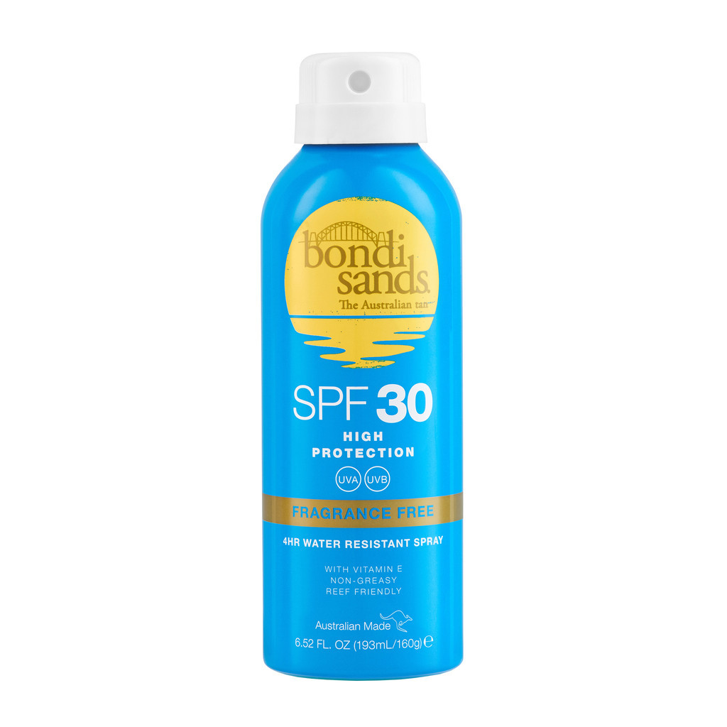 Bondi Sands SPF30 Fragrance Free Aerosol Mist Spray 193 ml