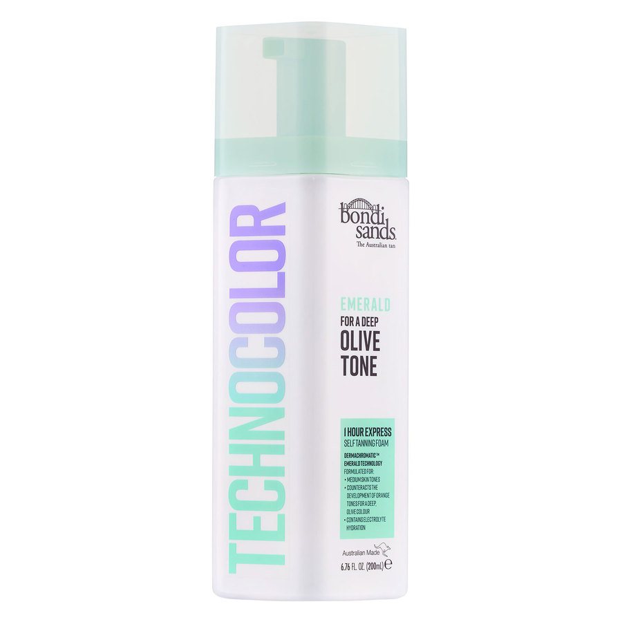Bondi Sands Technocolor Emerald 1 Hour Express Self Tanning Foam 200ml
