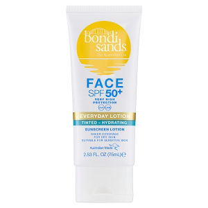 Bondi Sands Face SPF 50+ Tinted - Hydrating Everyday Lotion 75ml