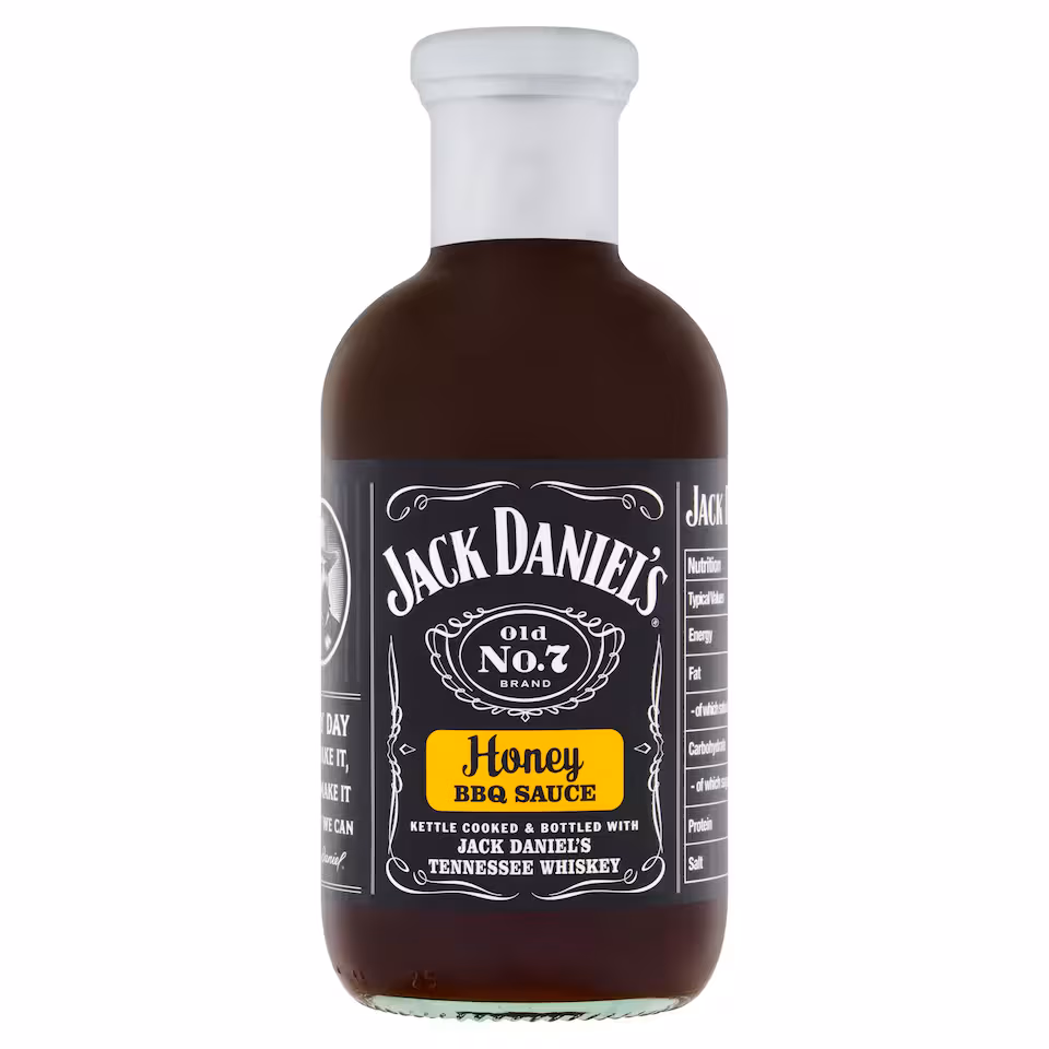 Jack Daniels Gluten Free Honey Bbq Sauce 553G