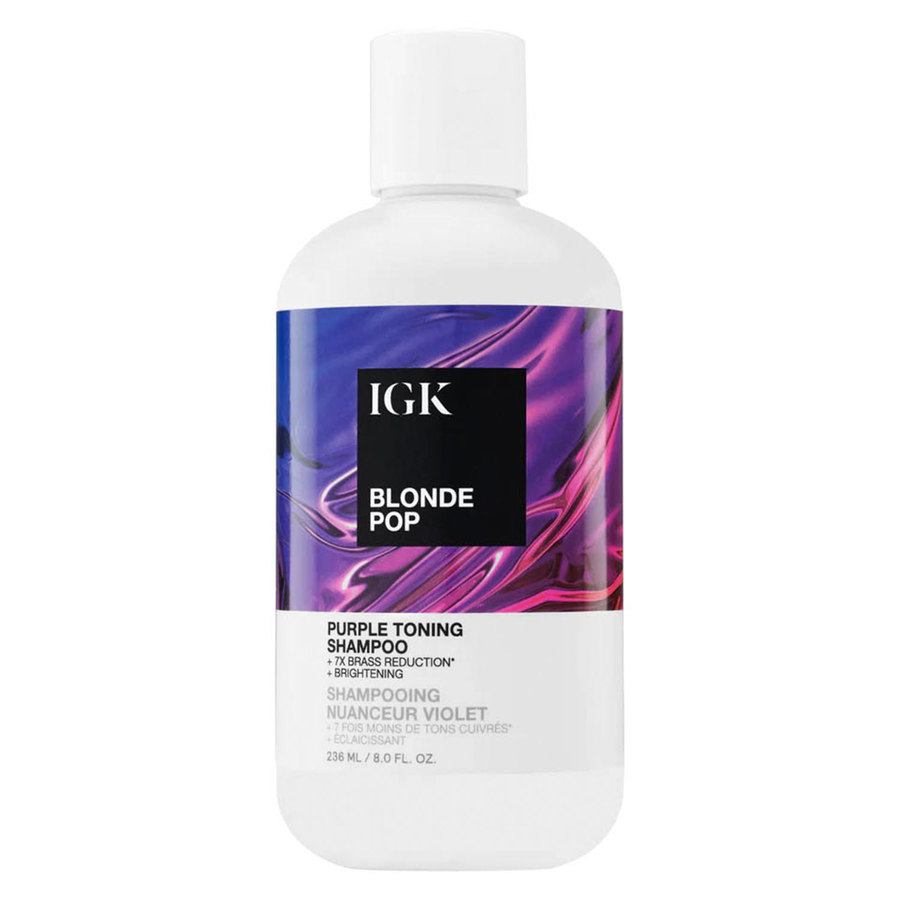 IGK Blonde Pop Purple Toning Shampoo 236ml