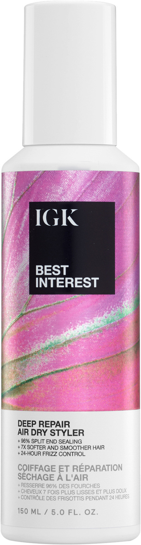 IGK Best Interest Deep Repair Air Dry Styler 150 ml