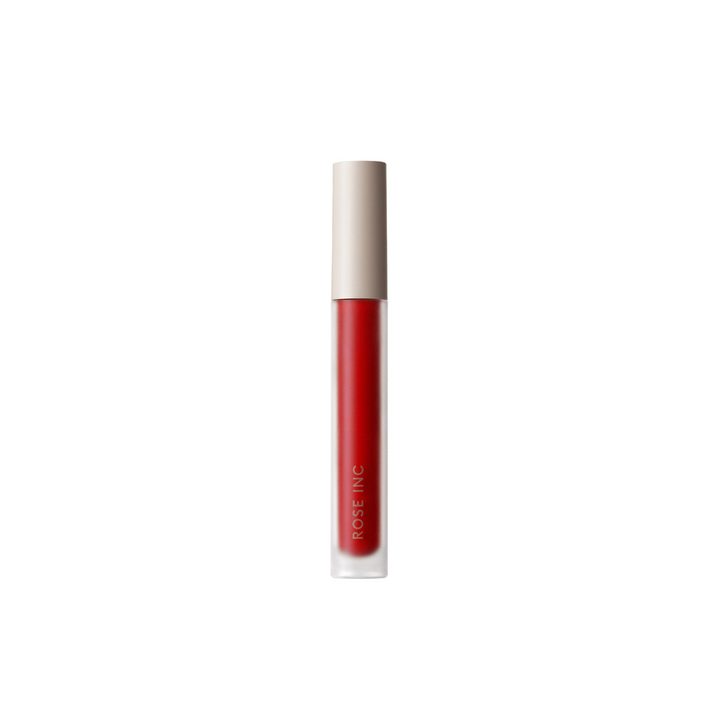 Rose Inc Lip Cream Color Lipstick Red Rose
